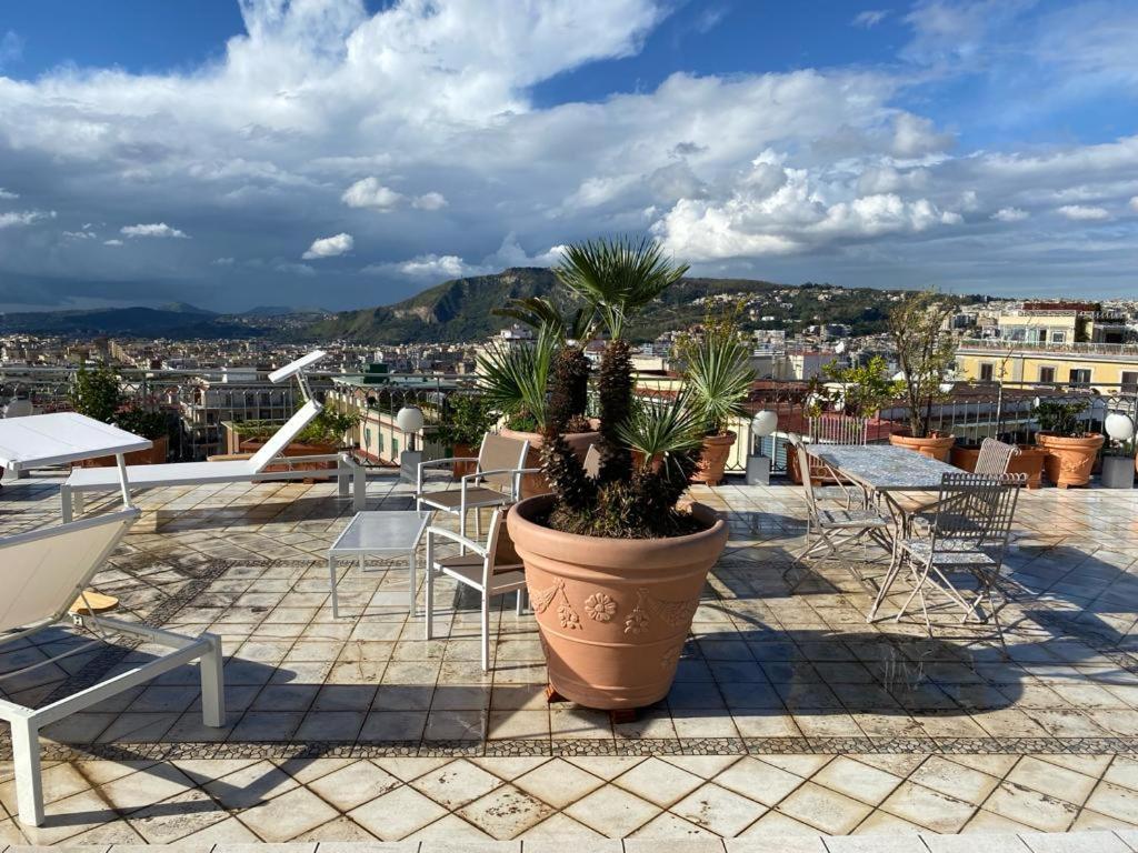 Terrazza Morghen Panoramic Rooftop Appartement Napels