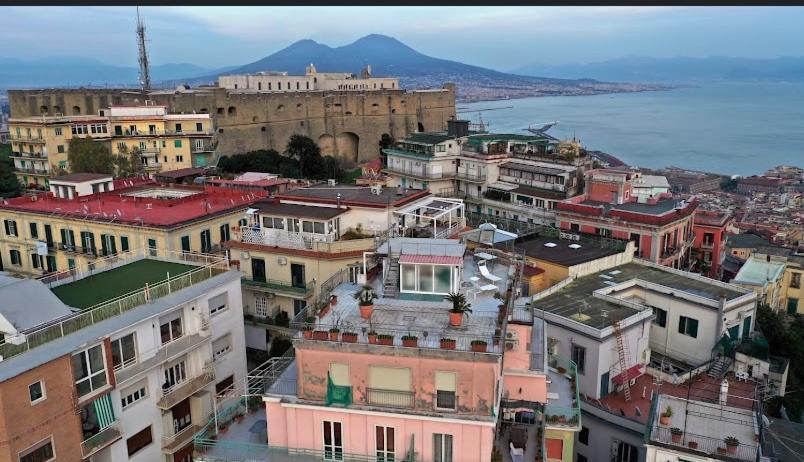 Terrazza Morghen Panoramic Rooftop Appartement Napels